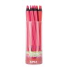 Apli Lapices Jumbo Fluor Rosa - 5mm de Grosor Triangular - Mejor Sujecion y Mayor Cobertura - Pack de 18 Unidades - Formato Prac