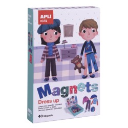 Apli Magnet Dress Up - Sin Medida - Juego de Imanes para Vestir Muñecas
