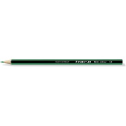 Staedtler Noris Colour 185 Lapiz Hexagonal de Color - Resistencia a la Rotura - Material Wopex - Color Verde