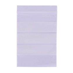 Apli Bolsas con Zip Auto Cierre Transparentes - 60 x 80mm - Material LDPE - Cierre Seguro y Facil Manipulacion - Uso Alimenticio