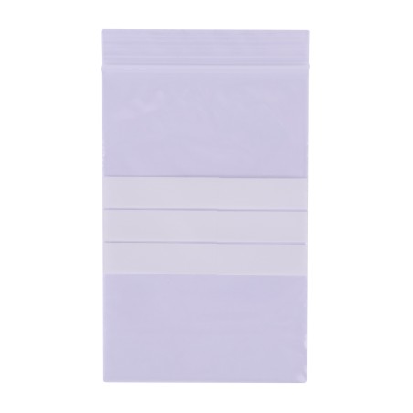 Apli Bolsas con Zip Auto Cierre Transparentes - 80 x 120mm - Material LDPE - Cierre Seguro y Facil Manipulacion - Aptas para Uso