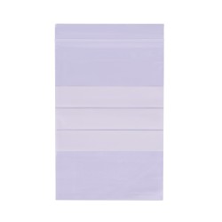 Apli Bolsas con Zip Auto Cierre Transparentes - 120 x 180mm - Ideal para Alimentos y Objetos Pequeños - Material LDPE