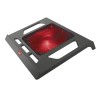 Trust Gaming GXT 220 Kuzo Base de Refrigeracion para Portatil hasta 17.3" - Ventilador Silencioso con Iluminacion Roja - Color N