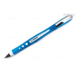 Stabilo Worker+ Colorful Boligrafo de Tinta Liquida - Trazo 0.5mm - Escritura Suave y Precisa - Cuerpo Entero de Caucho - Color 