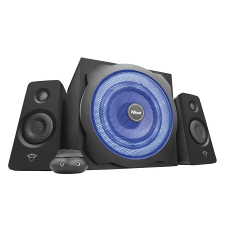 Trust Gaming GXT 628 Tytan Altavoces 2.1 120W - Subwoofer 30W con Iluminacion LED - Cable de 1.75m - Color Negro