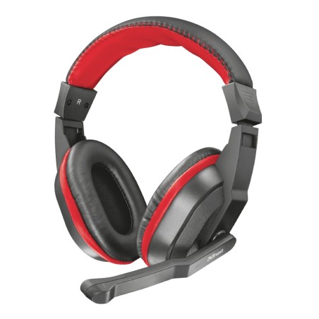 Trust Gaming Ziva Auriculares con Microfono - Microfono Plegable - Diadema Ajustable - Almohadillas Acolchadas - Cable de 1.80m 