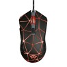 Trust Gaming GXT 133 Locx Raton USB 4000dpi - 6 Botones - Iluminacion LED - Cable Trenzado de 1.80m - Uso Ambidiestro - Color Ne