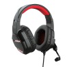 Trust Gaming GXT 448 Nixxo Auriculares con Microfono - Microfono Plegable - IlumInacion LED - Diadema Ajustable - Altavoces de 5