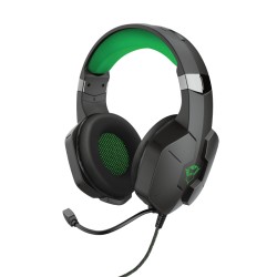 Trust Gaming GXT 323X Carus Auriculares con Microfono - Microfono Flexible - Diadema Ajustable - Amplias Almohadillas - Altavoce