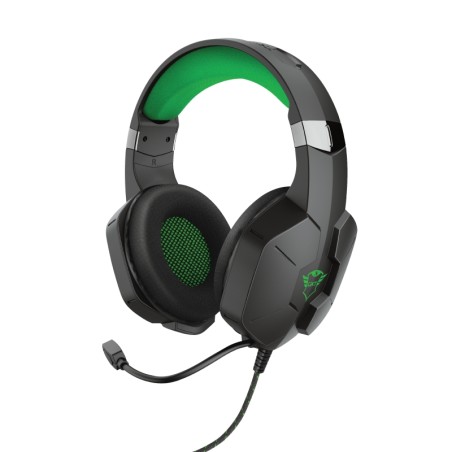 Trust Gaming GXT 323X Carus Auriculares con Microfono - Microfono Flexible - Diadema Ajustable - Amplias Almohadillas - Altavoce