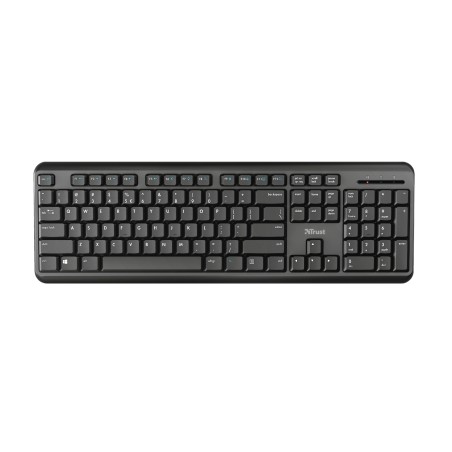 Trust TK350 Teclado Inalambrico USB - Silencioso - Teclas Multimedia - Resistente a Vertidos