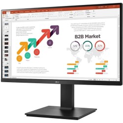 LG Monitor LED 23.8" IPS FullHD 1080p FreeSync - Respuesta 5ms - Angulo de Vision 178º - 16:9 - VGA, HDMI, DisplayPort - VESA 75