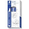 Staedtler Polo 257 Tubo con Minas de Grafito - Graduacion HB - Trazo 0.5mm