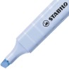 Stabilo Swing Cool Pastel Marcador Fluorescente - Cuerpo Plano - Punta Biselada - Trazo entre 1 y 4mm - Tinta con Base de Agua -