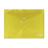 Ingraf Sobre con Cierre de Broche - Polipropileno - Tamaño A4 - Color Amarillo