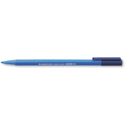 Staedtler Triplus Color 323 Rotulador de Punta Fina - Trazo 1mm Aprox - Tinta Base de Agua - Color Azul