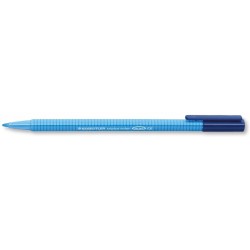 Staedtler Triplus Color 323 Rotulador de Punta Fina - Trazo 1mm Aprox - Tinta Base de Agua - Color Azul Claro