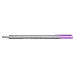 Staedtler Triplus Fineliner 334 Rotulador de Punta Fina - Trazo de 0.3mm - Tinta Base de Agua - Color Lavanda
