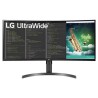 LG Monitor Curvo LED 35" UWQHD 100Hz FreeSync - Respuesta 5ms - Altavoces - Angulo de Vision 178º - 21:9 - HDMI, USB-A, C, Displ