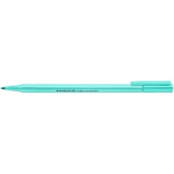 Staedtler Triplus Textsurfer 362 Rotulador Fluorescente - Punta Biselada 1 - 5mm Aprox - Tinta Base de Agua - Color Menta
