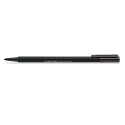 Staedtler Triplus Textsurfer 362 Rotulador Fluorescente - Punta Biselada 1 - 5mm Aprox - Tinta Base de Agua - Color Negro
