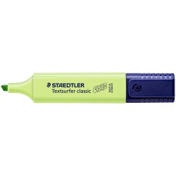 Staedtler Textsurfer Classic 364 Pastel Marcador Fluorescente - Punta Biselada - Trazo entre 1 - 5mm - Tinta con Base de Agua - 