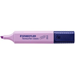 Staedtler Textsurfer Classic 364 Pastel Marcador Fluorescente - Punta Biselada - Trazo entre 1 - 5mm - Tinta con Base de Agua - 