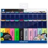 Staedtler Textsurfer Classic 364 Pack de 20 Marcadores Fluorescentes - Punta Biselada - Trazo entre 1 - 5mm - Tinta con Base de 