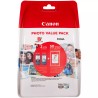 Canon PG560XL Negro + CL561XL Color Pack de 2 Cartuchos de Tinta Originales - 50 Hojas de Papel Fotografico - 3712C004