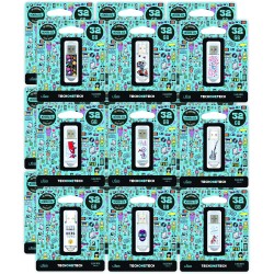 TechOneTech Be Original Collection Expositor de 18 Memorias USB 2.0 32GB - Diseños Surtidos (Pendrive)