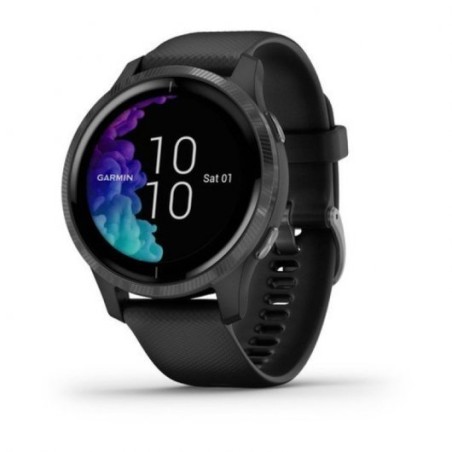 Garmin Venu Reloj Smartwatch - Pantalla Amoled - GPS, WiFi, Bluetooth - Color Negro