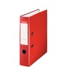 Esselte Archivador de Palanca - Formato A4 - Lomo 75mm - Capacidad para 500 Hojas - Color Rojo