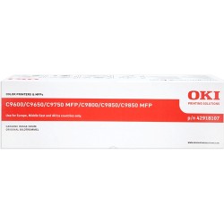 OKI C9600/C9650/C9655/C9800/C9850 Cyan Tambor de Imagen Original - 42918107