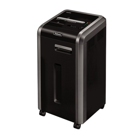 Fellowes 225Mi Destructora de Papel Manual Corte en Microparticulas - Destruye hasta 18 Hojas - 53L