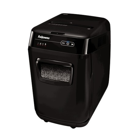 Fellowes AutoMax 200M Destructora de Papel Automatica Microcorte - Alimentacion Automatica 200 Hojas - Ranura Manual 10 Hojas - 