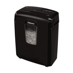Fellowes 8C Destructora de Papel Manual Corte en Particulas - Destruye hasta 8 Hojas - 14L