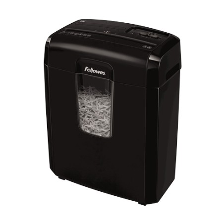 Fellowes 8C Destructora de Papel Manual Corte en Particulas - Destruye hasta 8 Hojas - 14L