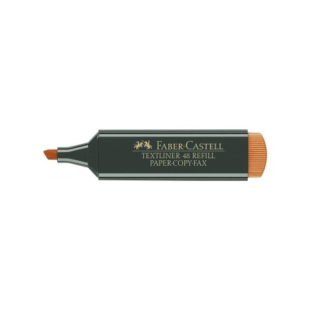 Faber-Castell Rotulador Marcador Fluorescente Textliner 48 - Punta Biselada - Trazo entre 1.2mm y 5mm - Tinta con Base de Agua -