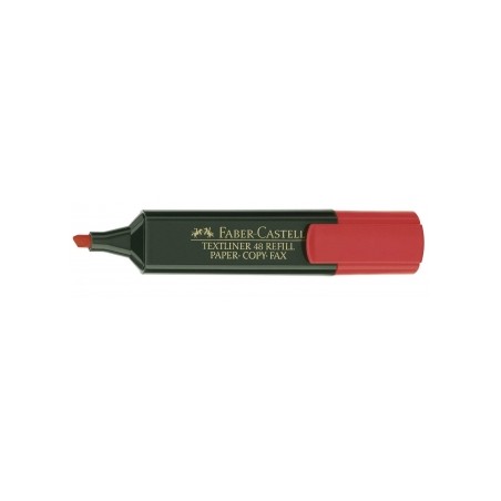 Faber-Castell Rotulador Marcador Fluorescente Textliner 48 - Punta Biselada - Trazo entre 1.2mm y 5mm - Tinta con Base de Agua -