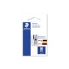 Staedtler 510 10 Sacapuntas Metalico con Cuchilla de Metal - Angulo de Afilado de 23° - 1 Agujero