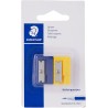 Staedtler 510 50 Sacapuntas de Plástico - Angulo de Afilado 23º - 1 Agujero