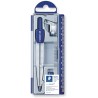 Staedtler Noris 550 60 Compas de Precision - Diametro Maximo 300mm - Para Iniciacion al Dibujo