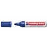 Edding 550 Rotulador Permanente - Punta Redonda - Trazo entre 3 y 4 mm. - Recargable - Secado Rapido - Color Azul