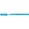 Satabilo Flash Marcador Fluorescente - Tamaño Bolsillo - Trazo de 1 y 3.5mm - Tinta con Base de Agua - Color Azul
