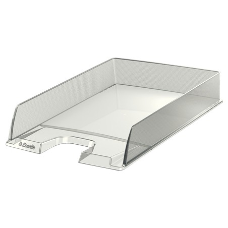 Esselte Europost Bandeja Portadocumentos - Plastico Transparente - Formato Vertical - A4 - Color Cristal