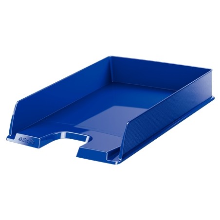 Esselte Europost Bandeja Portadocumentos -  Formato Vertical - A4 - Espacio para Etiqueta Identificativa - Color Azul