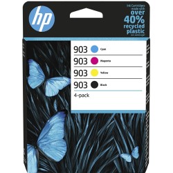 HP 903 Pack de 4 Cartuchos de Tinta Originales - 6ZC73AE