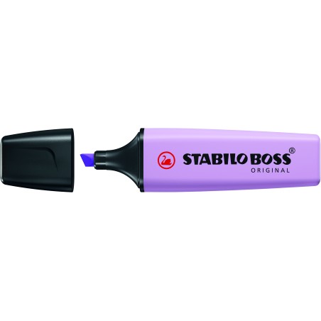Stabilo Boss 70 Pastel Rotulador Marcador Fluorescente - Trazo entre 2 y 5mm - Recargable - Tinta con Base de Agua - Color Brisa
