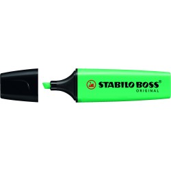 Stabilo Boss 70 Rotulador Marcador Fluorescente - Trazo entre 2 y 5mm - Recargable - Tinta con Base de Agua - Color Turquesa Flu
