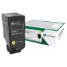 Lexmark CS727/CS728/CX727 Amarillo Cartucho de Toner Original - 75B20Y0